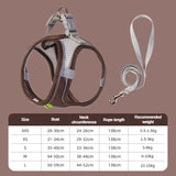 Adjustable Puppy Harness & Leash Set – Small Dogs,, French Bulldog, Chihuahua Vest