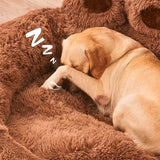 Washable Plush Dog Sofa Bed – Small, Medium & Large Dog