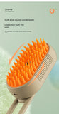 3-in-1 Electric Pet Steam Brush – Cat & Dog Grooming Comb, Hair Removal  Tool