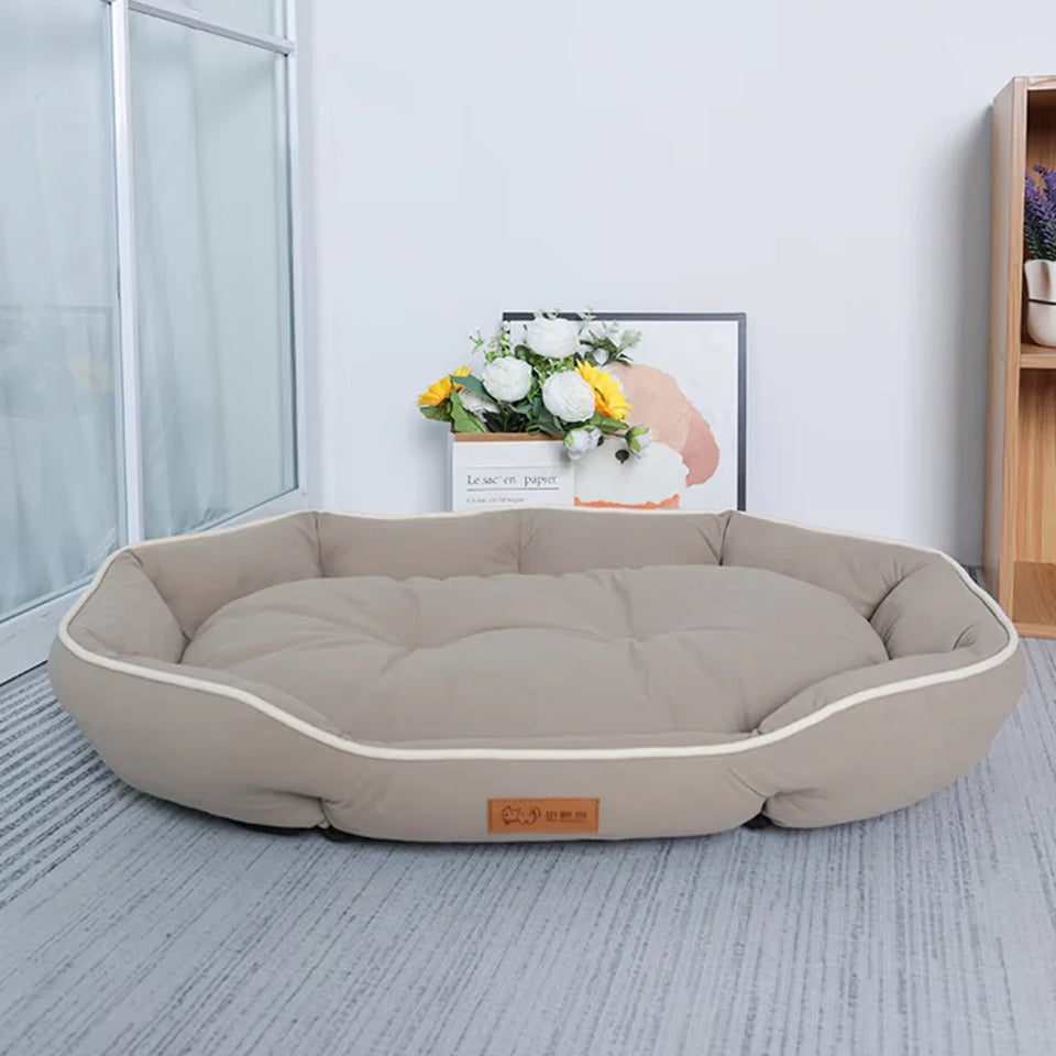 Large Dog Sofa Bed – Winter Warm Pet Cushion & Sleeping Mat