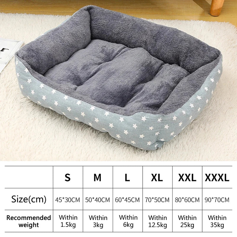 “All-Season Large Dog Bed – Soft Non-Slip Sofa & Sleeping Pad for Dogs”