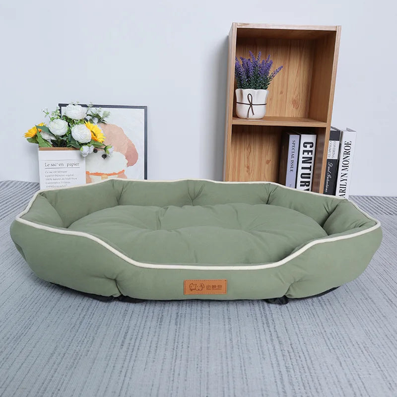 Large Dog Sofa Bed – Winter Warm Pet Cushion & Sleeping Mat
