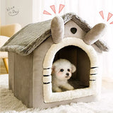 Folding Dog House, Bed & Winter Kennels for Small & Medium Dogs