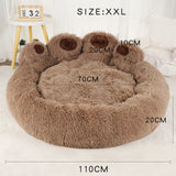 Washable Plush Dog Sofa Bed – Small, Medium & Large Dog
