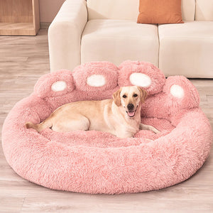 Washable Plush Dog Sofa Bed – Small, Medium & Large Dog
