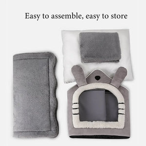 Folding Dog House, Bed & Winter Kennels for Small & Medium Dogs
