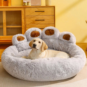 Washable Plush Dog Sofa Bed – Small, Medium & Large Dog