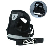 Adjustable Dog Harness with Leash – Vest Collar & Chest Strap