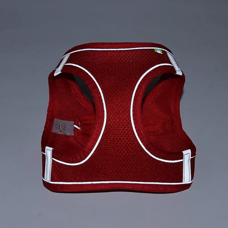 Adjustable Puppy Harness & Leash Set – Small Dogs,, French Bulldog, Chihuahua Vest