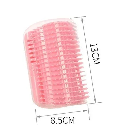 Cat Corner Self-Grooming Brush – Hair Remover & Scratcher