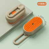 3-in-1 Electric Pet Steam Brush – Cat & Dog Grooming Comb, Hair Removal  Tool
