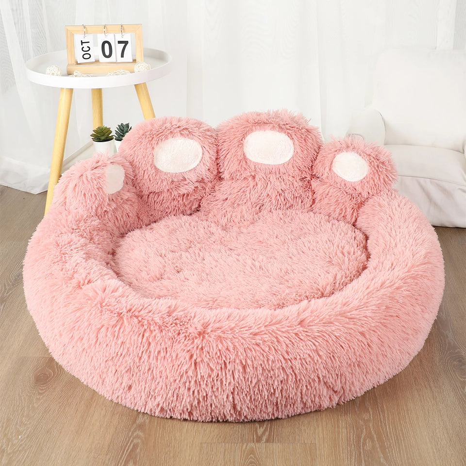 Washable Plush Dog Sofa Bed – Small, Medium & Large Dog