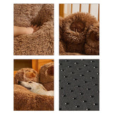 Washable Plush Dog Sofa Bed – Small, Medium & Large Dog