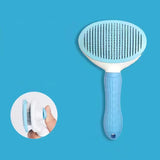 Pet Hair Brush & Grooming Comb – Stainless Steel Dog & Cat Brush