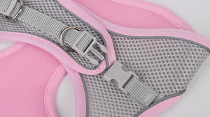 Adjustable Puppy Harness & Leash Set – Small Dogs,, French Bulldog, Chihuahua Vest