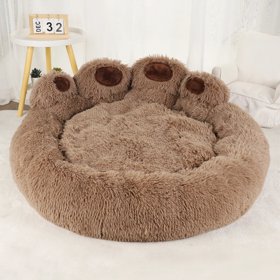 Washable Plush Dog Sofa Bed – Small, Medium & Large Dog