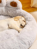 Washable Plush Dog Sofa Bed – Small, Medium & Large Dog