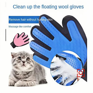 Pet Hair Grooming Glove – Hair Remover Tool