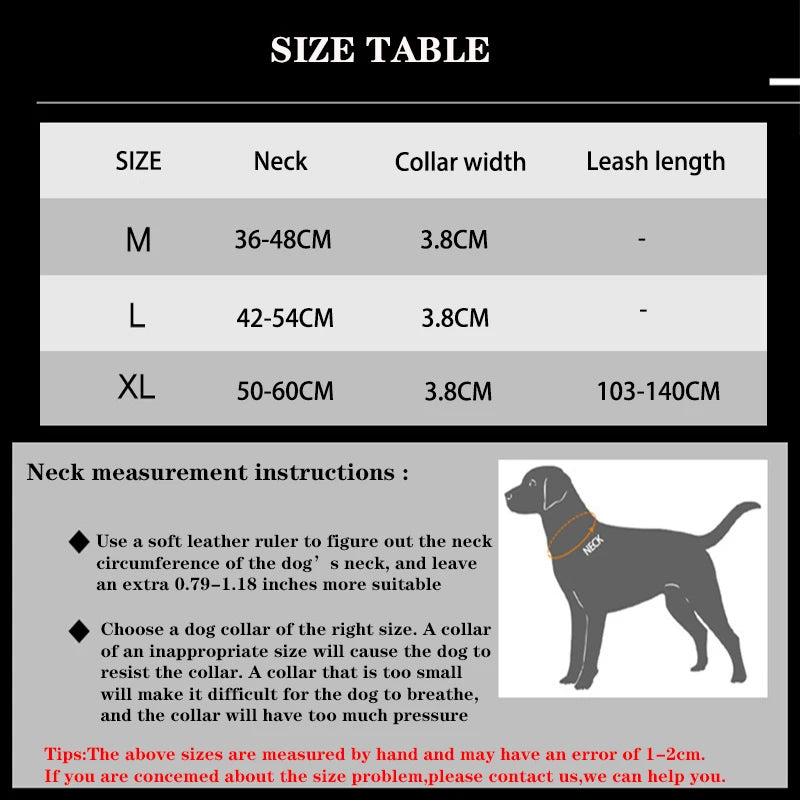 Tactical Training Collar for Medium & Large Dogs