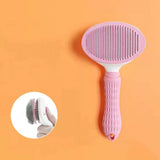 Pet Hair Brush & Grooming Comb – Stainless Steel Dog & Cat Brush