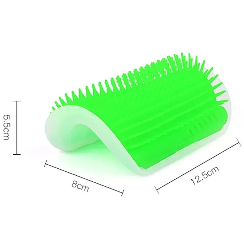 Cat Corner Self-Grooming Brush – Hair Remover & Scratcher