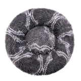 Round Calming Dog Bed  – Plush Washable Pet Sofa For Dogs