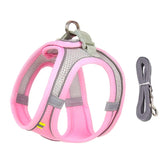Adjustable Puppy Harness & Leash Set – Small Dogs,, French Bulldog, Chihuahua Vest