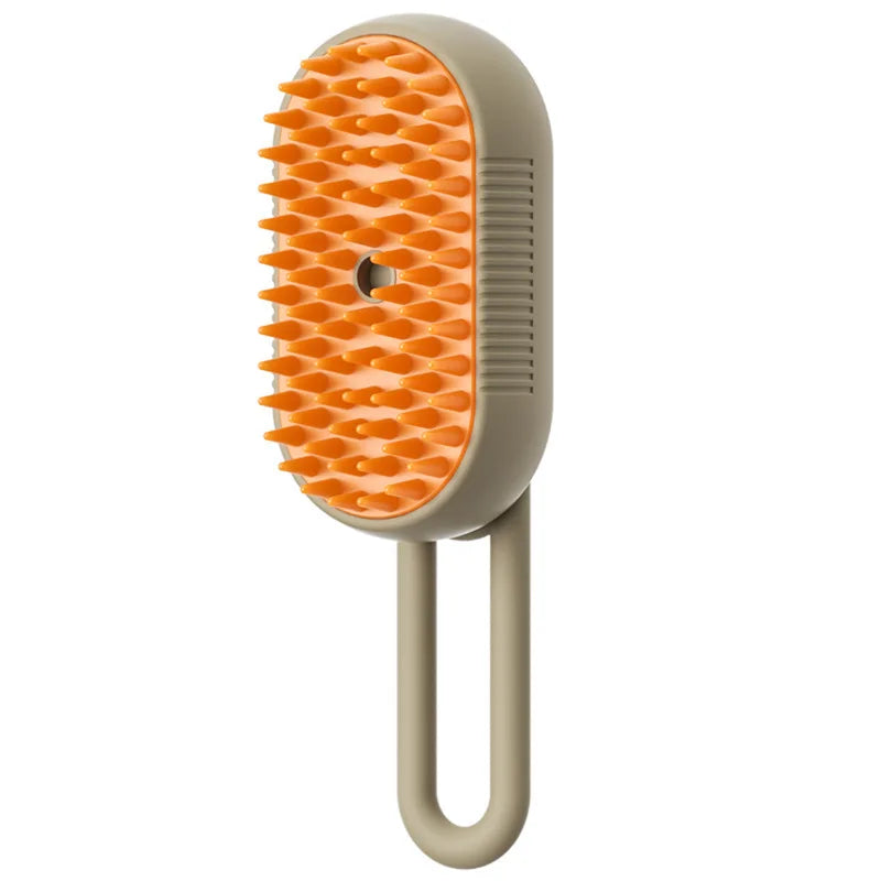 3-in-1 Electric Pet Steam Brush – Cat & Dog Grooming Comb, Hair Removal  Tool