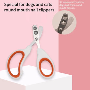 Nail Clippers – Stainless Steel Grooming Trimmer for Cat & Dog