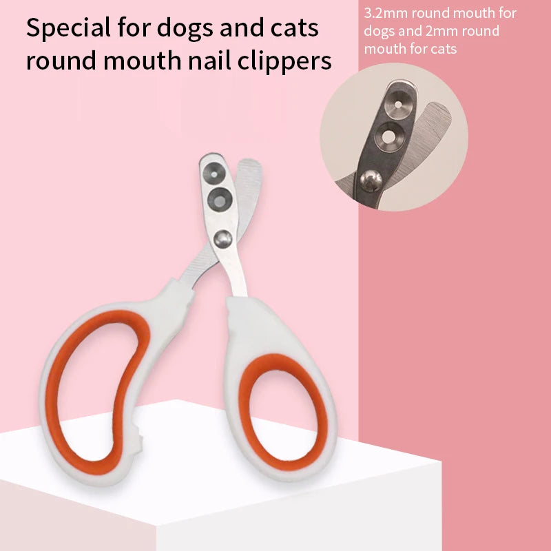 Nail Clippers – Stainless Steel Grooming Trimmer for Cat & Dog
