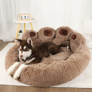 Washable Plush Dog Sofa Bed – Small, Medium & Large Dog