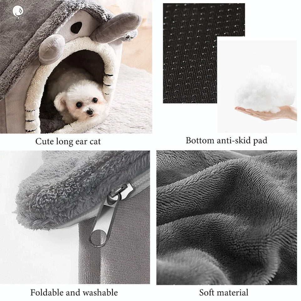 Folding Dog House, Bed & Winter Kennels for Small & Medium Dogs