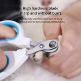 Nail Clippers – Stainless Steel Grooming Trimmer for Cat & Dog
