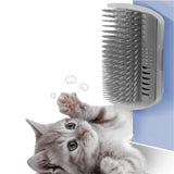 Cat Corner Self-Grooming Brush – Hair Remover & Scratcher