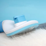 Pet Hair Brush & Grooming Comb – Stainless Steel Dog & Cat Brush
