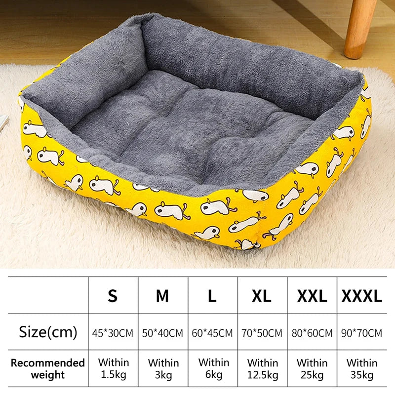 “All-Season Large Dog Bed – Soft Non-Slip Sofa & Sleeping Pad for Dogs”