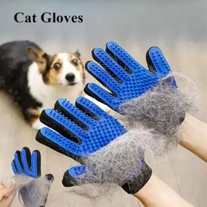 Pet Hair Grooming Glove – Hair Remover Tool