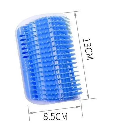 Cat Corner Self-Grooming Brush – Hair Remover & Scratcher