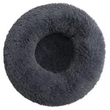 Round Calming Dog Bed  – Plush Washable Pet Sofa For Dogs