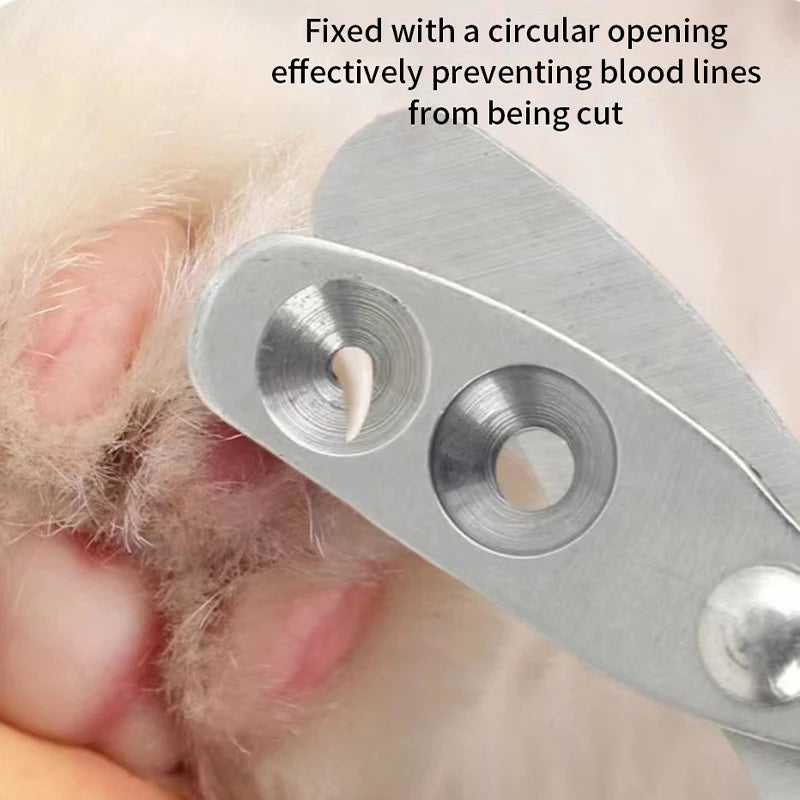 Nail Clippers – Stainless Steel Grooming Trimmer for Cat & Dog
