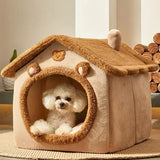 Folding Dog House, Bed & Winter Kennels for Small & Medium Dogs