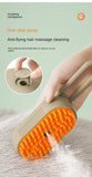 3-in-1 Electric Pet Steam Brush – Cat & Dog Grooming Comb, Hair Removal  Tool