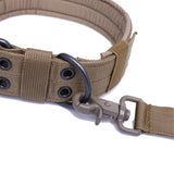 Adjustable Tactical Dog Collar – Reflective Nylon, Heavy Duty Training Collar