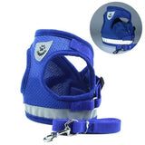 Adjustable Dog Harness with Leash – Vest Collar & Chest Strap